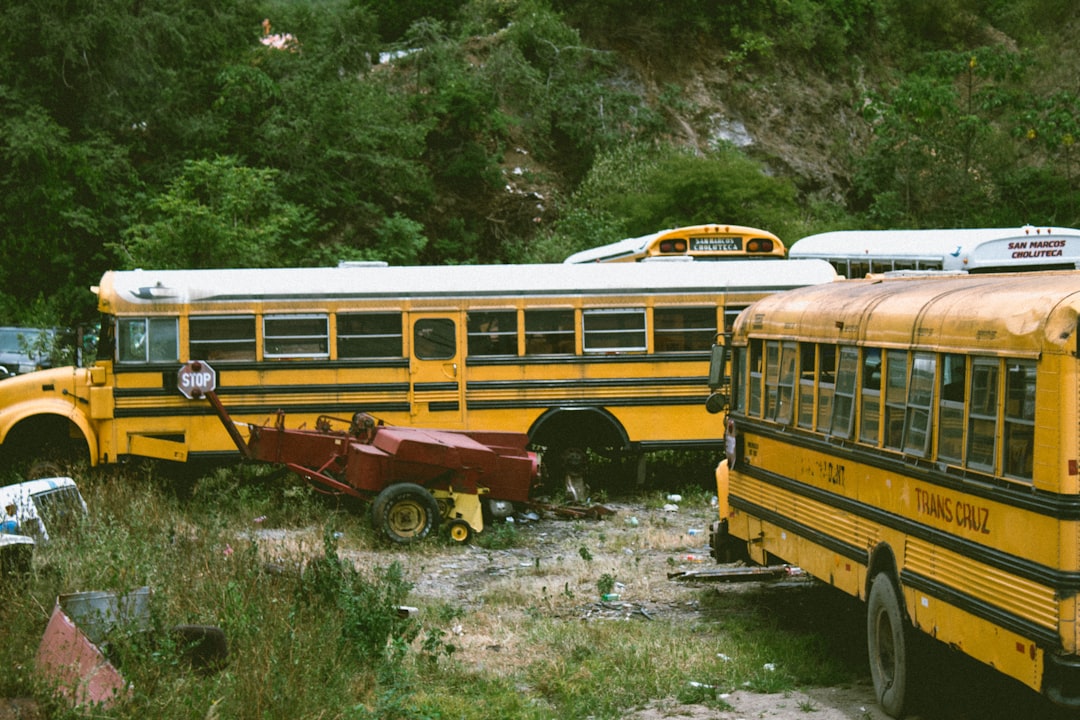 Photo tour bus crash